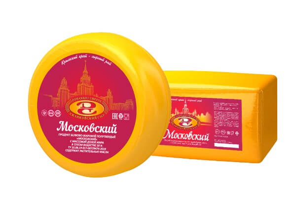 Сырный продукт Московский 50% Новатор