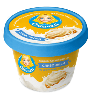 Продукт плавленый с сыром Омичка Ястро-переработка